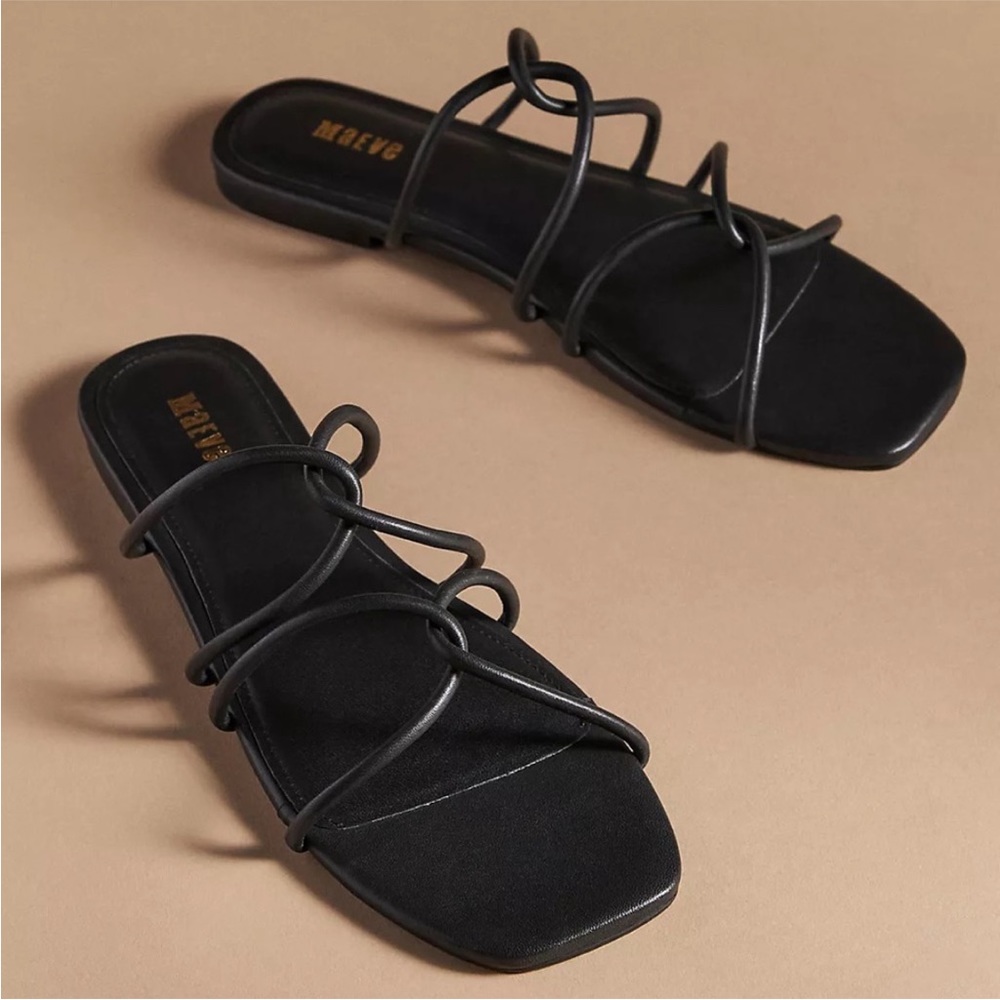Anthropologie Maeve Strappy Sandals